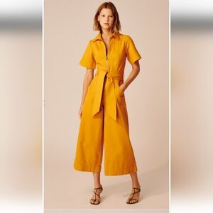 C/Meo Collective Regardless Jumpsuit-mustard- Xs